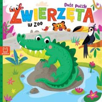Duże puzzle. Zwierzęta w zoo