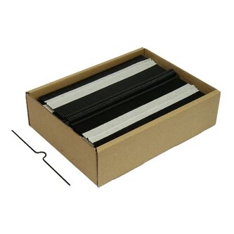 Háčky pro kalendáře, předtvar.,300 mm,černé,1000ks