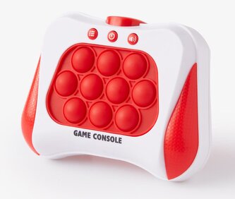 Pop it elektronická hra Quick Push, červená