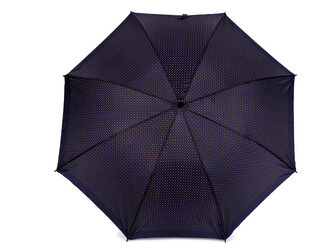 Pánský vystřelovací deštník se vzorem - 1 ks - 3 modrá tmavá
