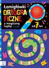 Łamigłówki ortograficzne z magiczną lupką od 7 lat