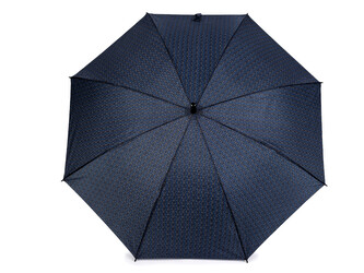 Pánský vystřelovací deštník se vzorem - 1 ks - 2 modrá