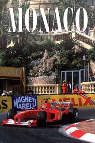 Plakát Formula 1: Monaco race (61 x 91,5 cm)