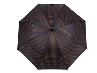 Pánský vystřelovací deštník se vzorem - 1 ks - 5 hnědá tmavá