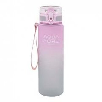 Bidon Aqua Pure pink/grey 600ml ASTRA