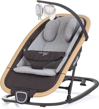 CHIPOLINO Kojenecké lehátko Senso Cloud+Wood