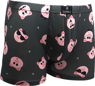 Lonka® boxerky Kevin IMAGE prasátka XL 1 ks