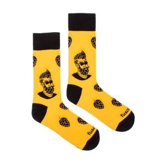 Ponožky Hipstachmel Žluté M (39-42)