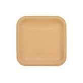 Talerze papierowe kraftowe 18cm 144szt