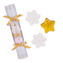 Accentra Winter Magic Frosted Vanilla Snowflakes & Stars Bath Fizzer