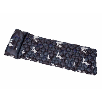 Karimatka nafukovací s polštářkem Acra L140 5 cm - nightcamo