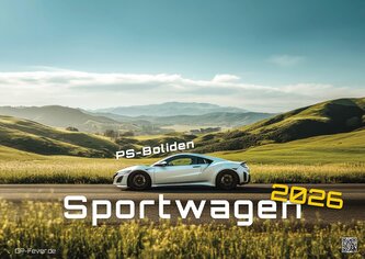 Sportwagen - PS-Boliden - 2026 - Kalender DIN A2