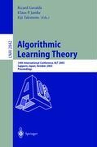Algorithmic Learning Theory
