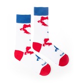 Ponožky Mapa Chorvatska Vícebarevné S (35-38)