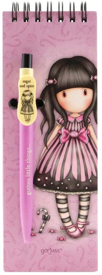 Notes z długopisem - Sugar and Spice