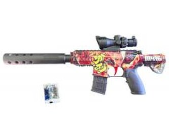 Pistolet na kulki wodne 7-8mm samoprzeładowywujący