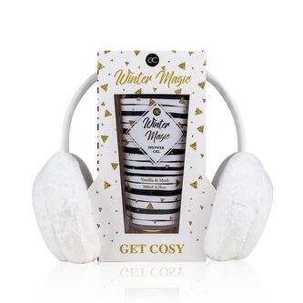 Accentra Winter Magic Vanilla & Musk Bath Set With Ear Warmers