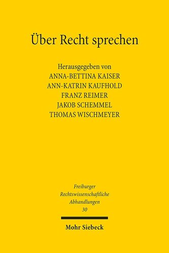 Über Recht sprechen