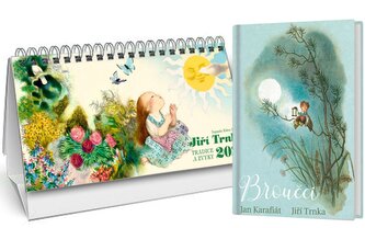 Kalendář 2026 Trnkův stolní + Broučci (první ilustrace)