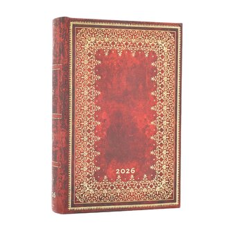 12-Monatskalender. 2026 Gold Mini Tag