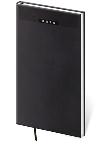 Kapesní diář Print Classic černý