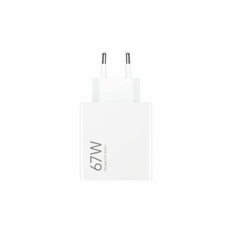 Xiaomi MDY-15-ET USB-A 67W Cestovní Nabíječka White (Bulk)
