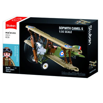 Sluban Model Bricks M38-B1293 Dvouplošník Sopwith 1.35