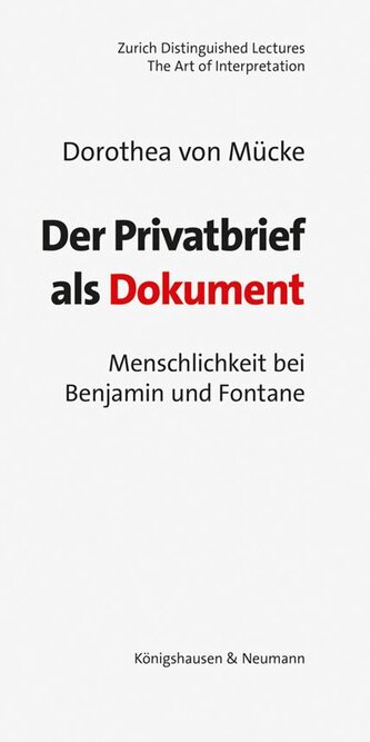 Der Privatbrief als Dokument