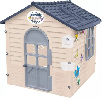 Dětský zahradní domeček béžový