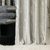 Dekorační vzorovaný závěs s kroužky MARMA 021 světle šedá/zlatá 140x250 cm (cena za 1 kus) MyBestHome