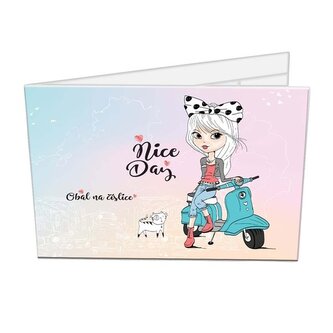 Obal na číslice, motiv NICE DAY