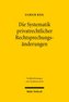 Die Systematik privatrechtlicher Rechtsprechungsänderungen