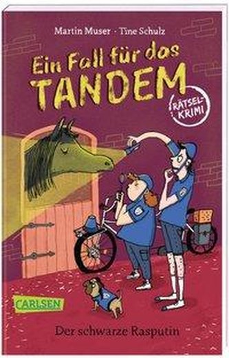 Ein Fall für das Tandem: Der schwarze Rasputin, Rätselkrimi ab 9 Jahren (Detektivgeschichte mit Wimmel-, Such- und Denkrätseln z