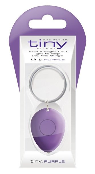 Really Tiny Keyring - breloczek z lampką - fiolet
