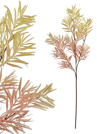 VIRIDIS Kwiat sztuczny Gałązka ozdobna 75cm AW25