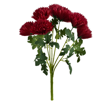 VIRIDIS Kwiat sztuczny Bukiet 7 Chryzanth57cm AW25