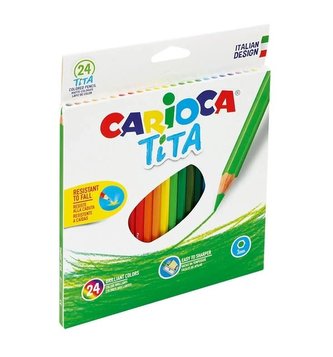 Kredki ołówkowe Tita 24 kolory CARIOCA