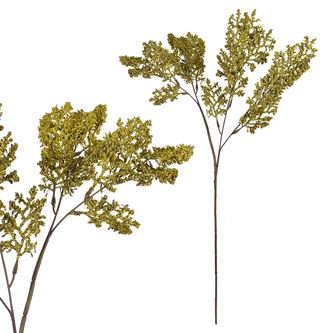 VIRIDIS Kwiat sztuczny Gałązka ozdobna 75cm AW25