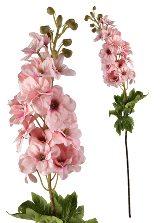 VIRIDIS Kwiat sztuczny Ostróżka 85cm różowa AW25