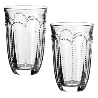 DAPHNE Komplet 4 szklanek 450ml 9,5x5,2x 13,9cm