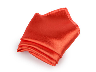 Saténový kapesníček do saka v krabičce - 1 ks - 17 (26) červená