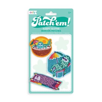 Naprasowanki Patch Em - Śpiące Leniwce