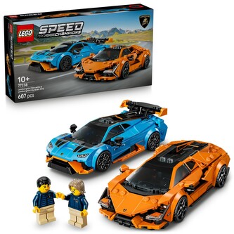 LEGO® Speed Champions 77238 Lamborghini Revuelto a Huracán STO