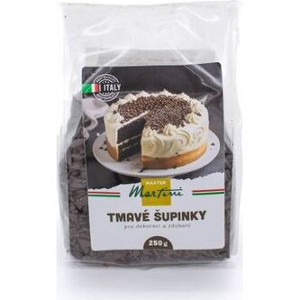 Tmavé šupinky 250 g - Master Martini