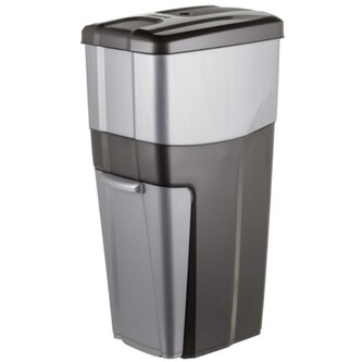 BAMA Koš odpadkový TRYPLA, 38,5L, hnědá