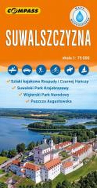 Mapa turystyczna - Suwlaszczyzna laminowana