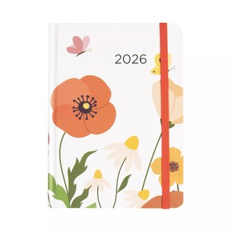 Kalendarz 2026 B6 dzienny. Maki