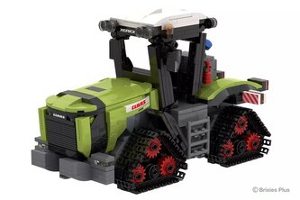 BRIXIES Plus 222.731 – CLAAS Xerion 12.650 TERRA TRAC (pásový traktor, 682 dílků)