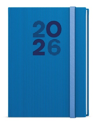 Týdenní diář 2026 Oskar Vigo A5 modrá