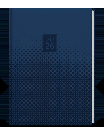 Denní diář 2026 Adam Lamino B6 Modrý